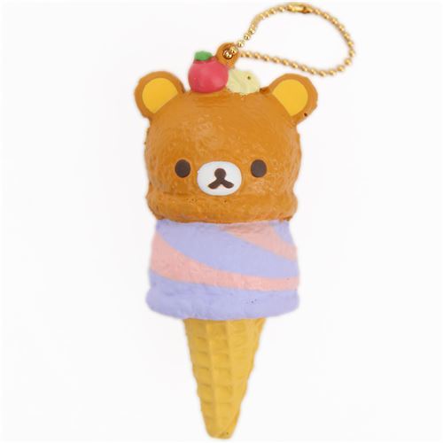 San-X Rilakkuma ice cream squishy