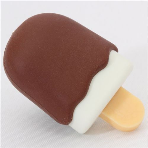 chocolate ice lolly eraser from Japan by Iwako