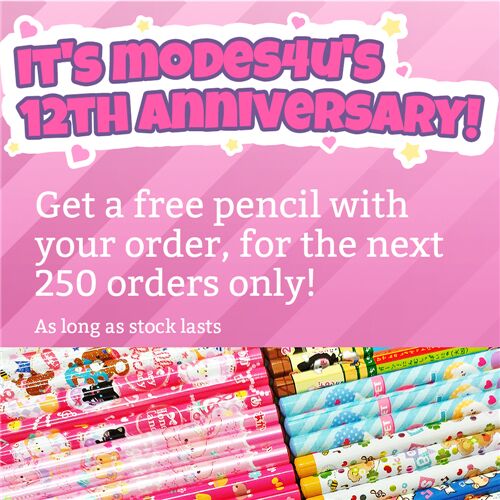 Get a kawaii gift with your order now!!