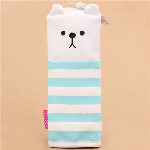 This convenient pouch is standing up for polar bears. 