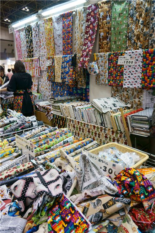 Fabrics as far as the eye can see