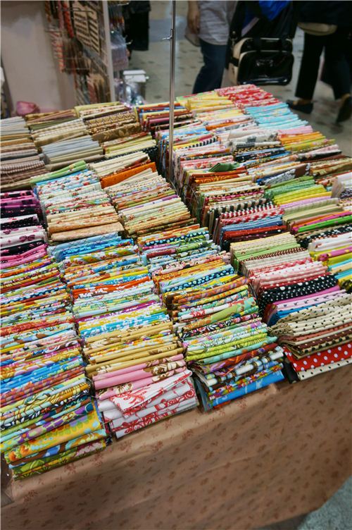 This is fabric heaven!