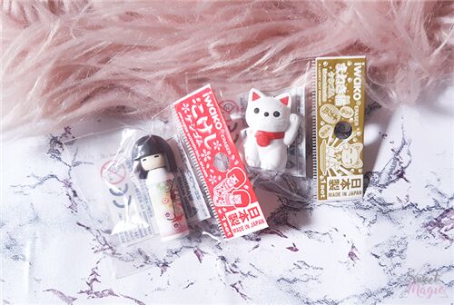 Lovely erasers!