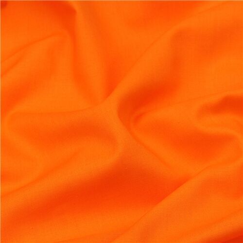 solid orange fabric by Cosmo