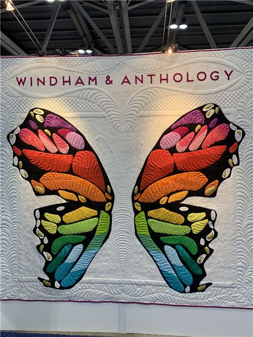 This fabric butterfly is stunning!