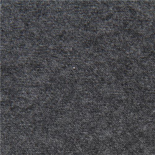 solid dark grey Pepper Robert Kaufman knit fabric Laguna Jersey Heather