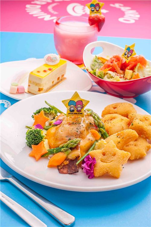 Little Twin Stars main dish, photo from Langham place