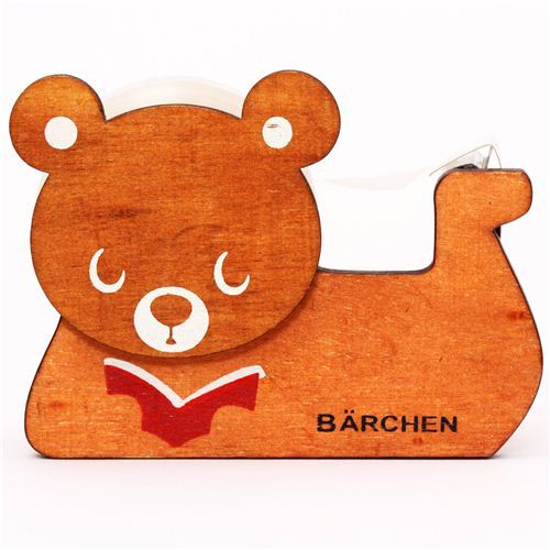 brown bear deco tape dispenser cutter Decole