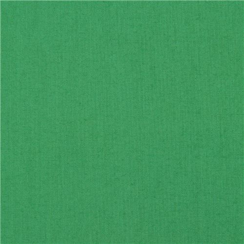 Birch organic fabric in clover green