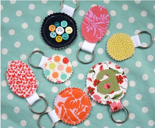 What a great gift idea! These keychains, by Crafting is not Optional are adorabl!