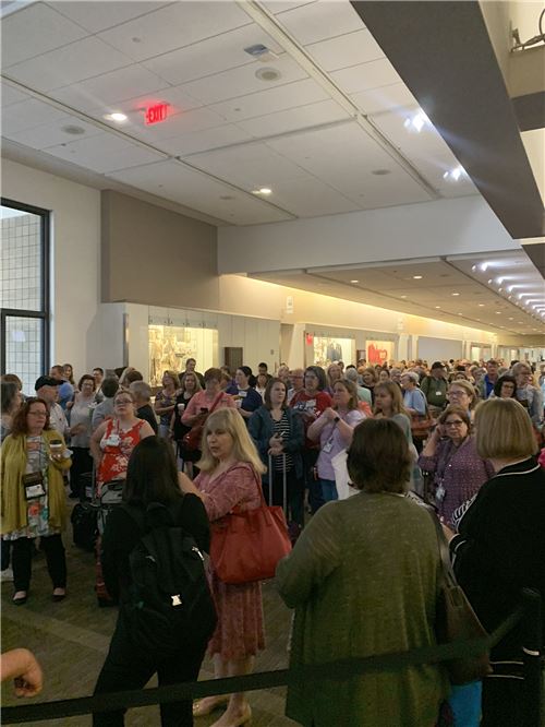 A LOT of people attended this year's event.