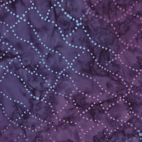 purple batik dot shape fabric by Timeless Treasures 