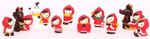 We have many new super cute Little red Riding Hood Christmas Figurines
