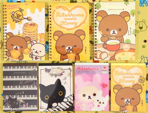 cute memo pads and notebooks with Rilakkuma cute memo pads and notebooks with Rilakkuma