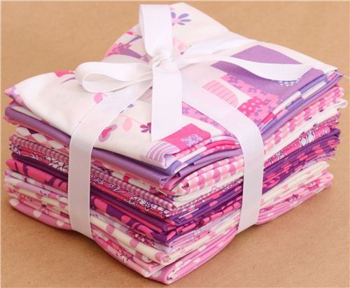 Fat Quarter fabric bundle Girl Thing Michael Miller USA