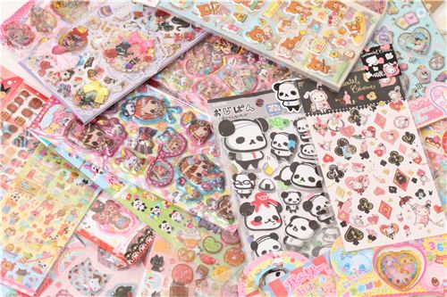 The next 100 shop orders will receive a free surprise sticker sheet