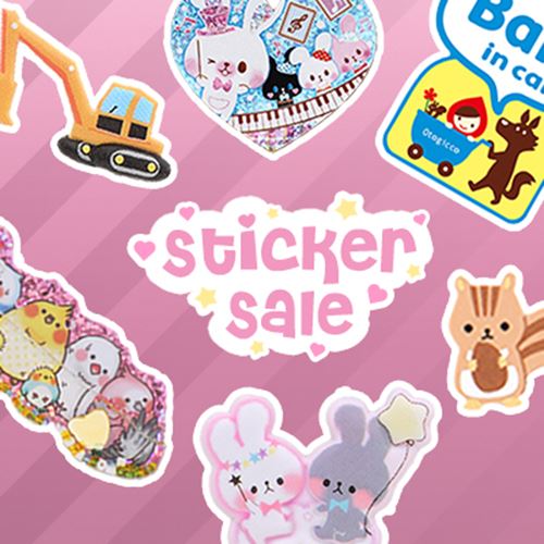 Check out lots of kawaii stickers!