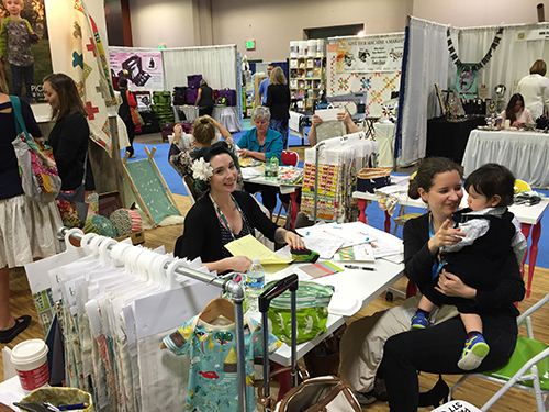 We received great information and advice on organic fabrics throughout. 