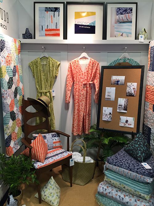 The garments on display really showed that these organic fabrics have a unique beauty.