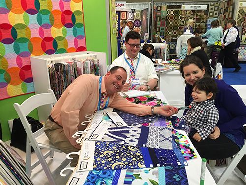 Colorful impressions. We know Michael Miller fabrics will always brighten up our lives. 