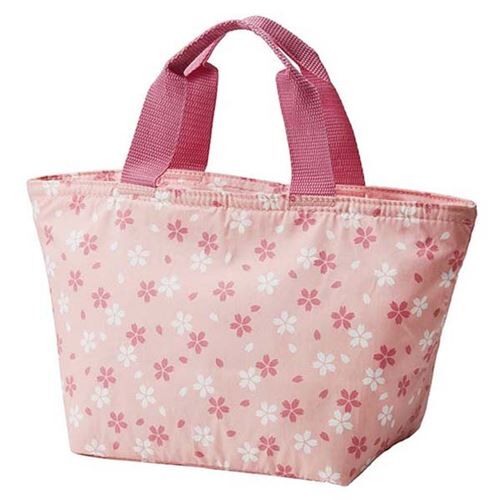 cherry blossom lunch bag for Bento boxes and bottles from Japan