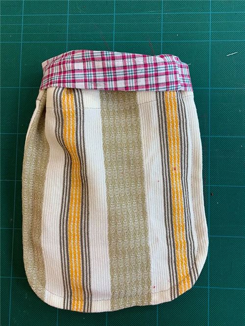 One of the completed pouches One of the completed pouches