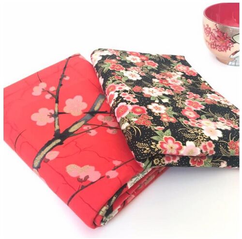 The beautiful material when Muriel received them!