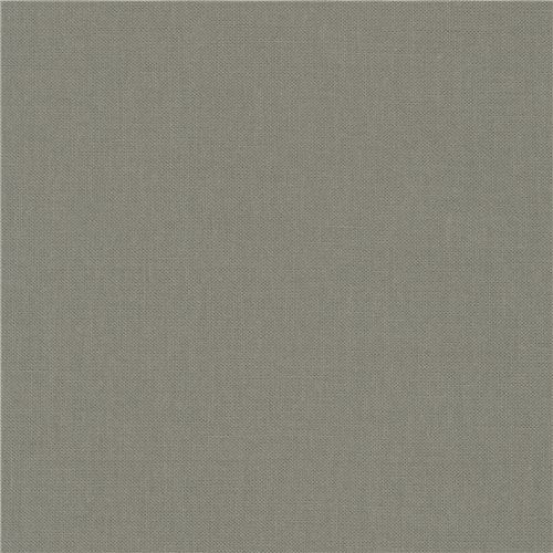 solid pewter grey Kona cotton fabric by Robert Kaufman