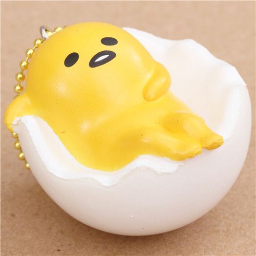 funny Gudetama egg yolk relaxing squishy charm kawaii