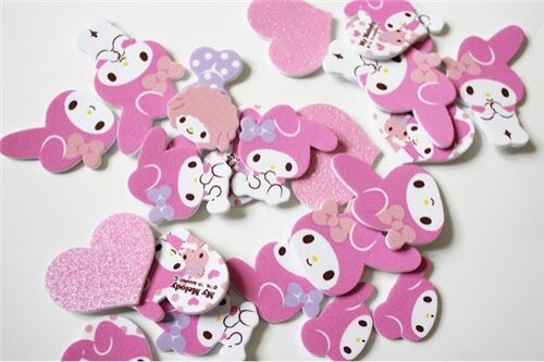 A super cute bunch of My Melody stickers!
