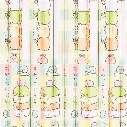 Sumikkogurashi stacked animals pencil set 12pcs from Japan