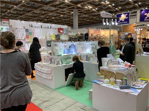 Tons of kawaii stationery was on show Tons of kawaii stationery was on show