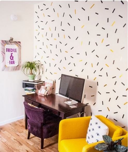 We love the sprinkles theme here! Image from freckleandfair.com