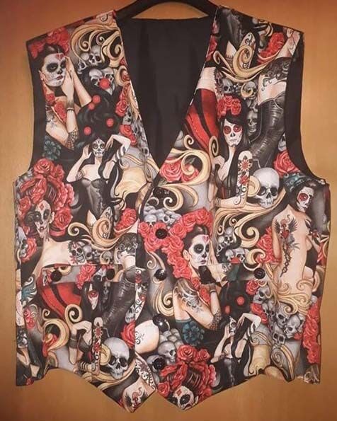 How cool is this matching vest?