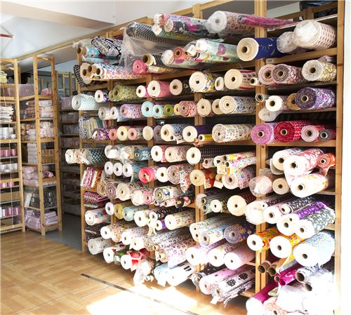 Visit us to check out lovely fabrics!!