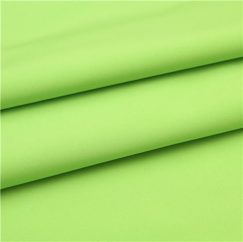 solid lime green soft shell fabric