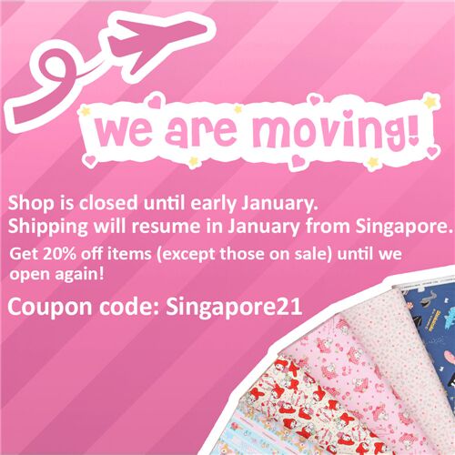 We're moving!