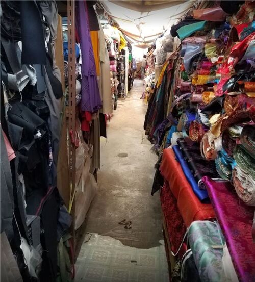 There are tons of different material types on offer. Photo Credit: Jnanesh Kodical 