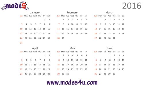 Download calendar template here 