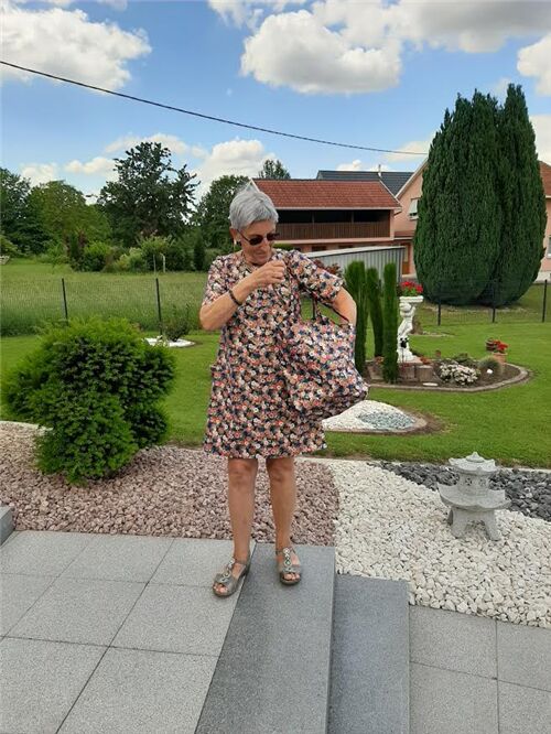It goes so well with a matching dress!