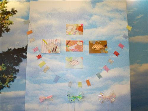More examples of masking tape crafting